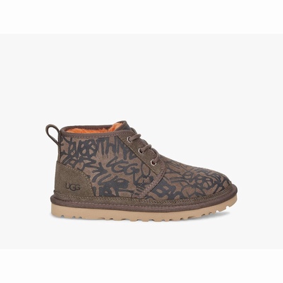 Botas UGG Neumel Street Graffiti Mulher Ardósia | PT-ZDQPS